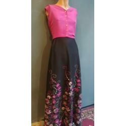 Vintage blouse (90s) van zijde ( MT L)