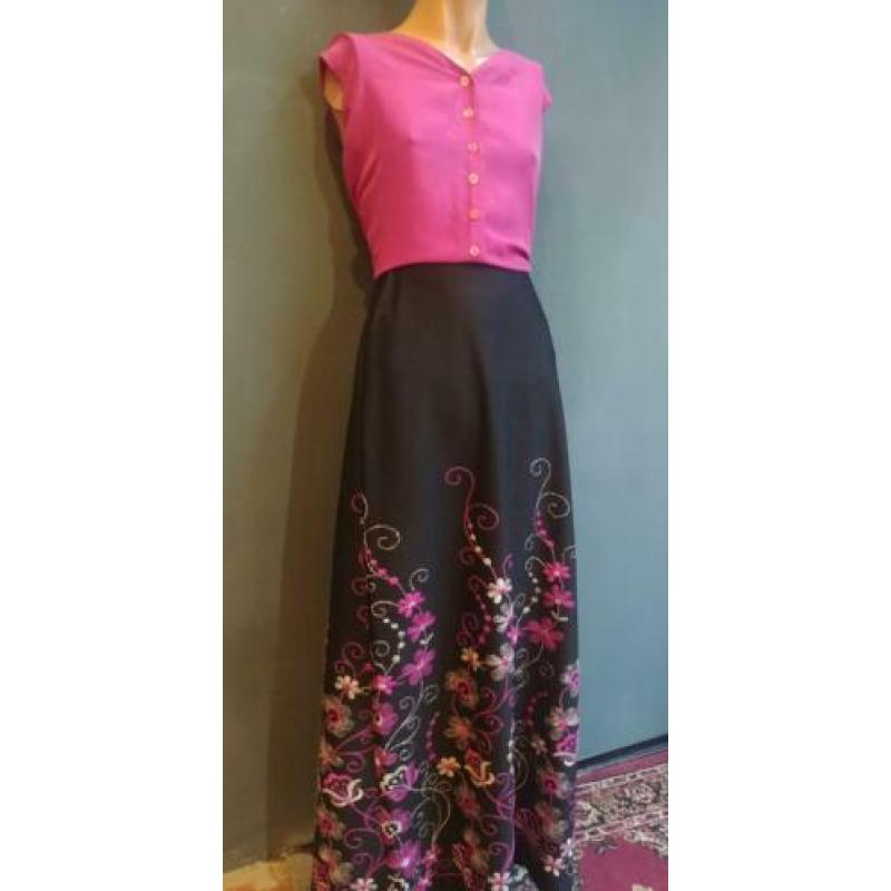 Vintage blouse (90s) van zijde ( MT L)