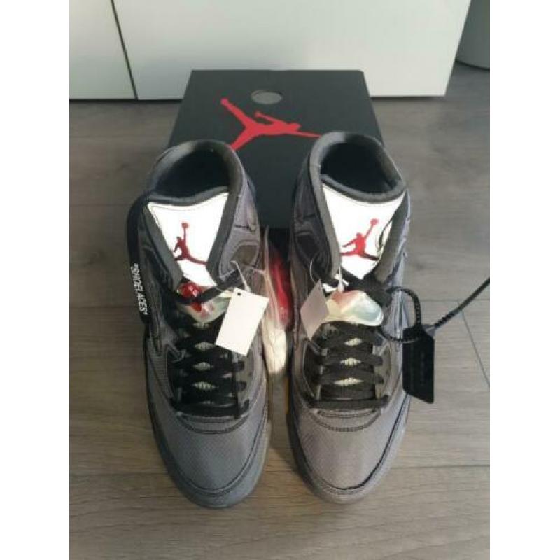 NIKE JORDAN 5 x OFF-WHITE