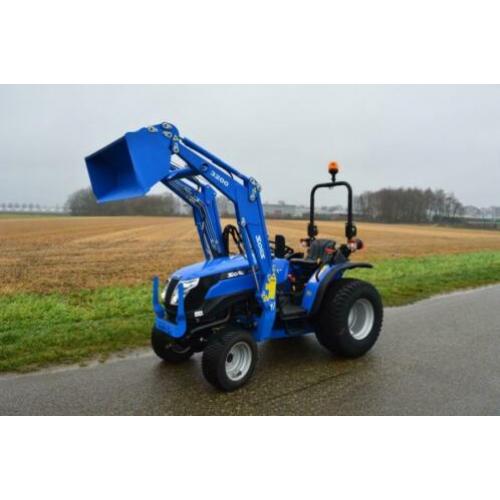 Solis 26 4WD minitractor met frontlader