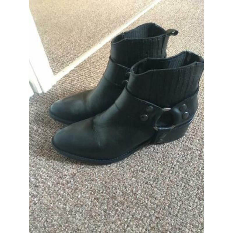 Zwarte cowboy western boots 41 FAB