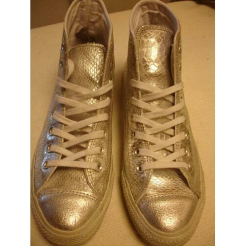Converse gympen Zilver maat 41