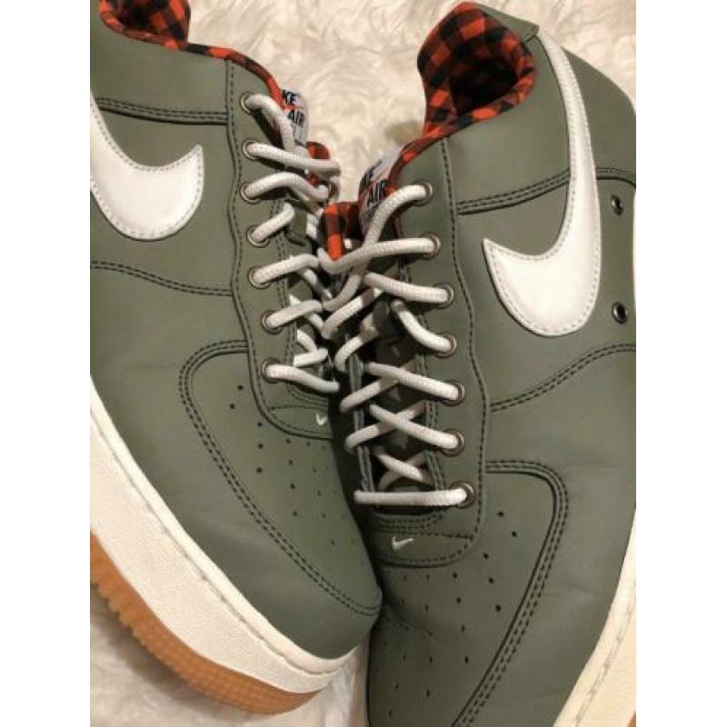 Nike Air Force 1 Green Picknick maat 46 sneakers heren