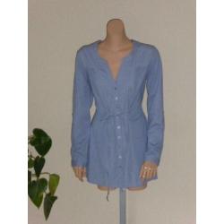 Liberty island nieuw lange bauwe blouse mt. L