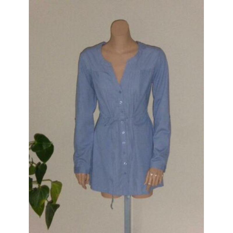 Liberty island nieuw lange bauwe blouse mt. L