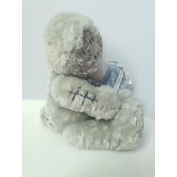 Me to you beer beertje met blauw cadeautje Happy Birthday