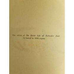 The secret life of Salvador Dali, Limited Edition, Hardcover
