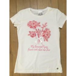 Le Chic wit T-shirt maat 158/164 zgan