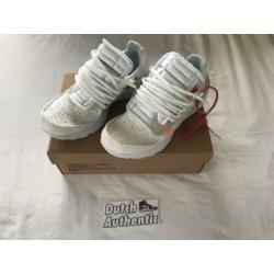 Deadstock Nike x Off White Presto’s Wit (Maat US9, EU42,5)