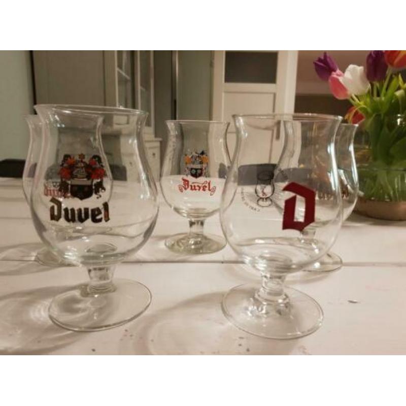 Duvel Bierglas 5x