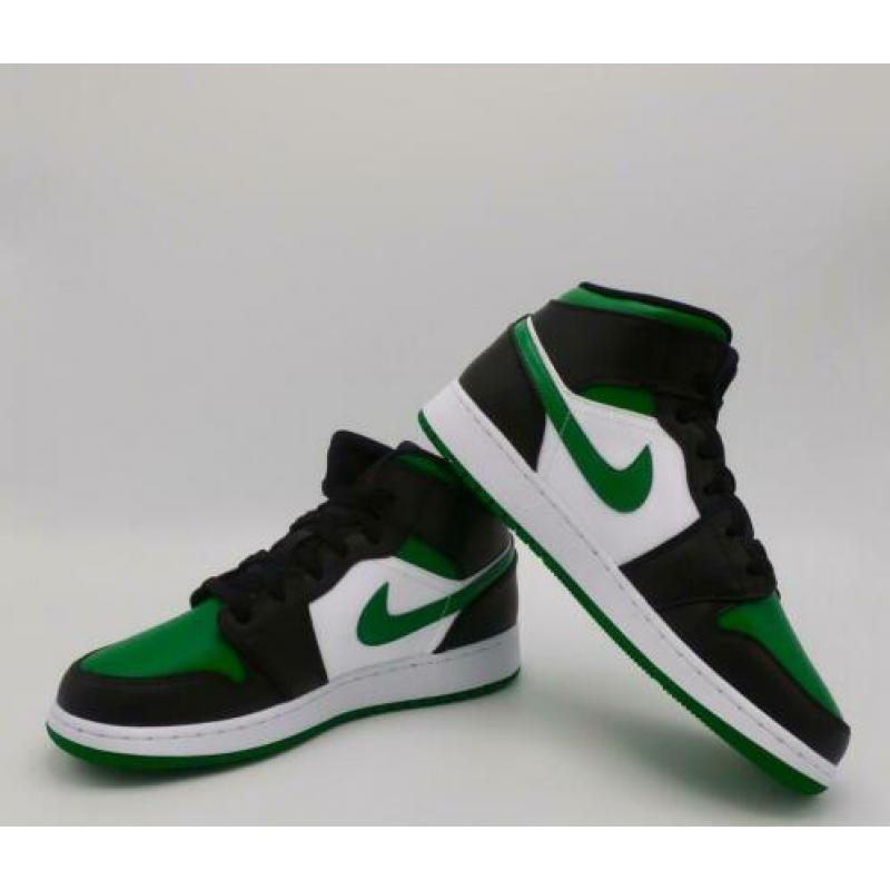 Nike Air Jordan 1 Mid Green Toe - EU 40