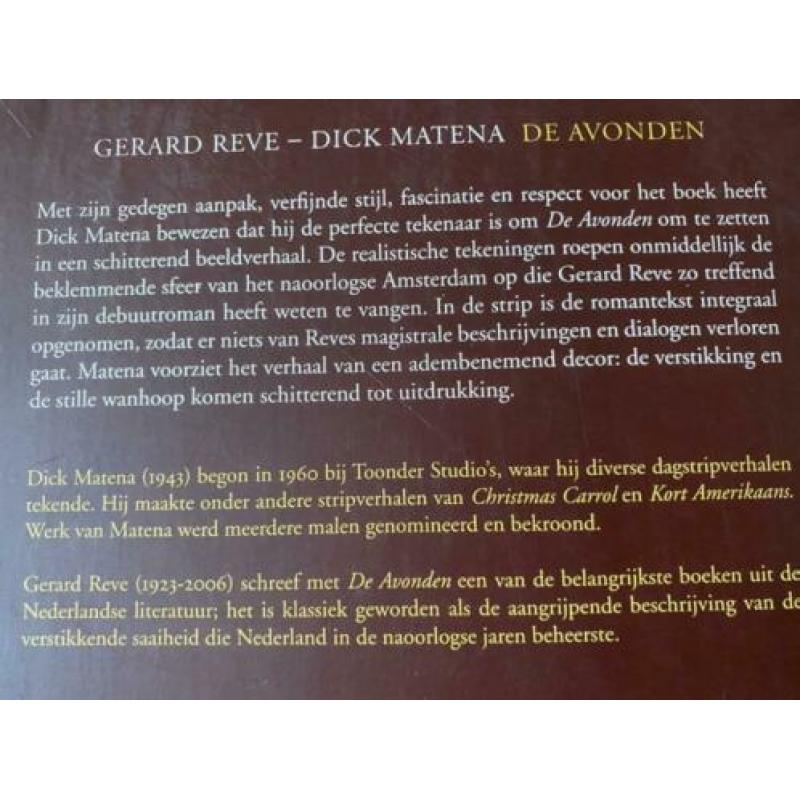 Gerard Reve Dick Matena De Avonden Een Beeldverhaal