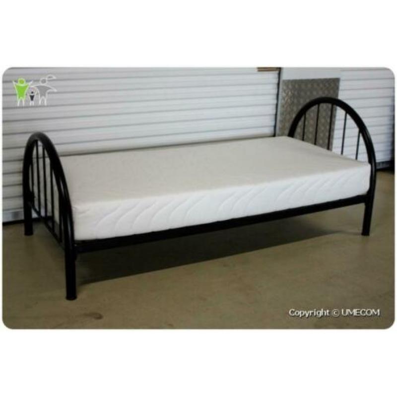 1-Persoons Bed / LogeerBed (Ombouw / Spiraal / Matras)