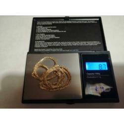 14k Gouden Koningsketting 8,7 gram (Nieuw)