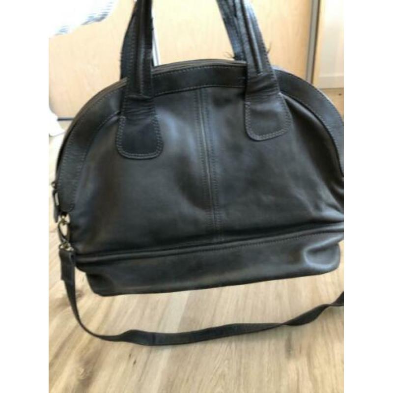 Echte leren tas - Manfield