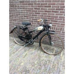 Oldtimer bromfiets Bianchi Aquilotto jaren 50