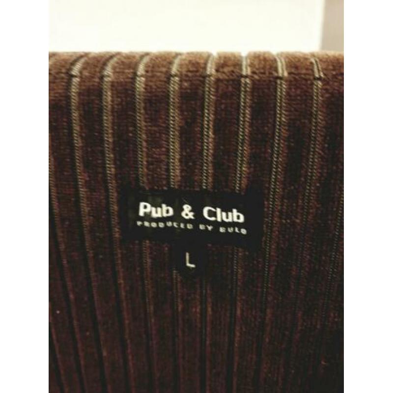 Design bureaustoel Bulo Pub& Club Ribstof