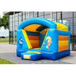 Diverse springkussens te huur, Jungle met dak 50 euro