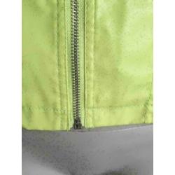 316 Chic&Jeune Maat 36=S geel/groen jas zomer jack regenjas