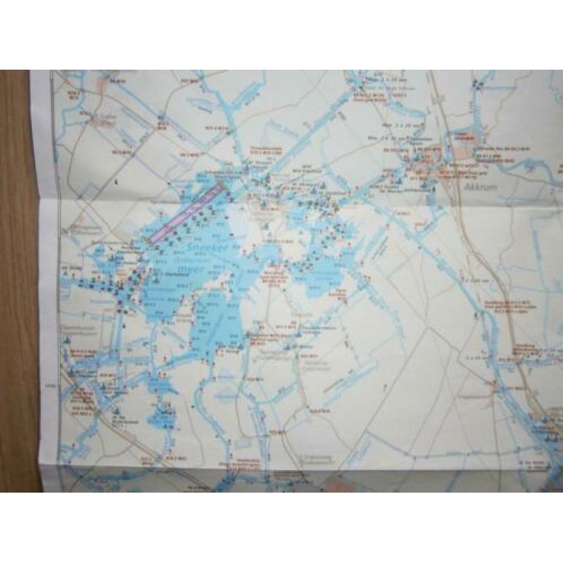 ANWB Waterkaart FRIESE MEREN 2005