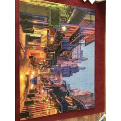 7 x 1000 stukjes en 1 x 2000 stukjes puzzle