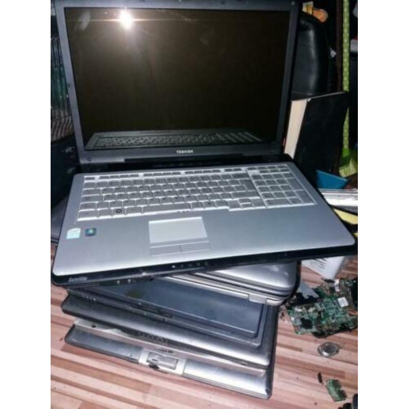 10 laptops voor onderdelen computer parts pc laptop 10 x