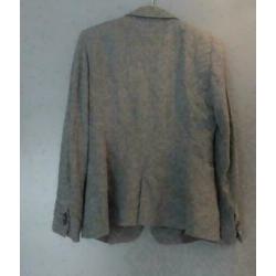 Zara basic grijs colbert maat M