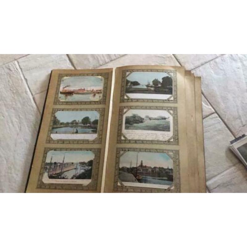 Ong 700 oude ansichtkaarten van Lemmer te koop. Verzameling