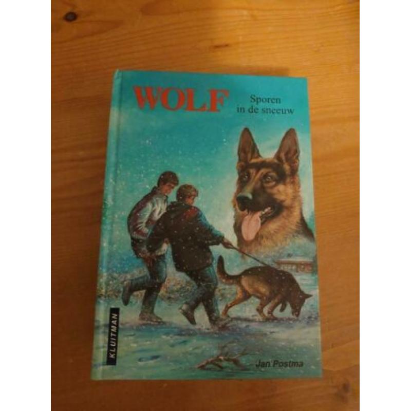 4 boeken van Wolf (Jan Postma) politie/spannend