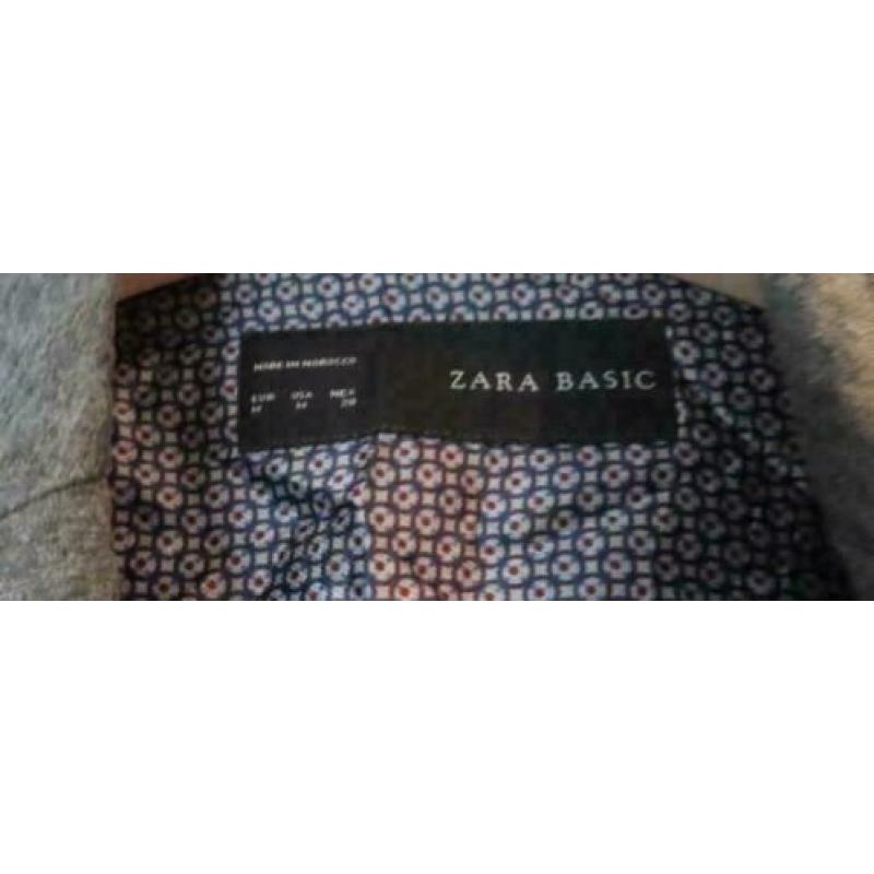 Zara basic grijs colbert maat M