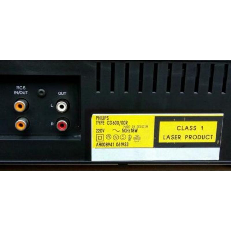 philips CD600,in zeer nette staat en werkt 100%.