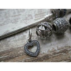 pandora shiny strass bedels NIEUW.