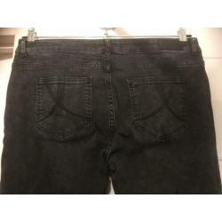 Bella Ragazza spijkerbroek stretch zwart maat XL