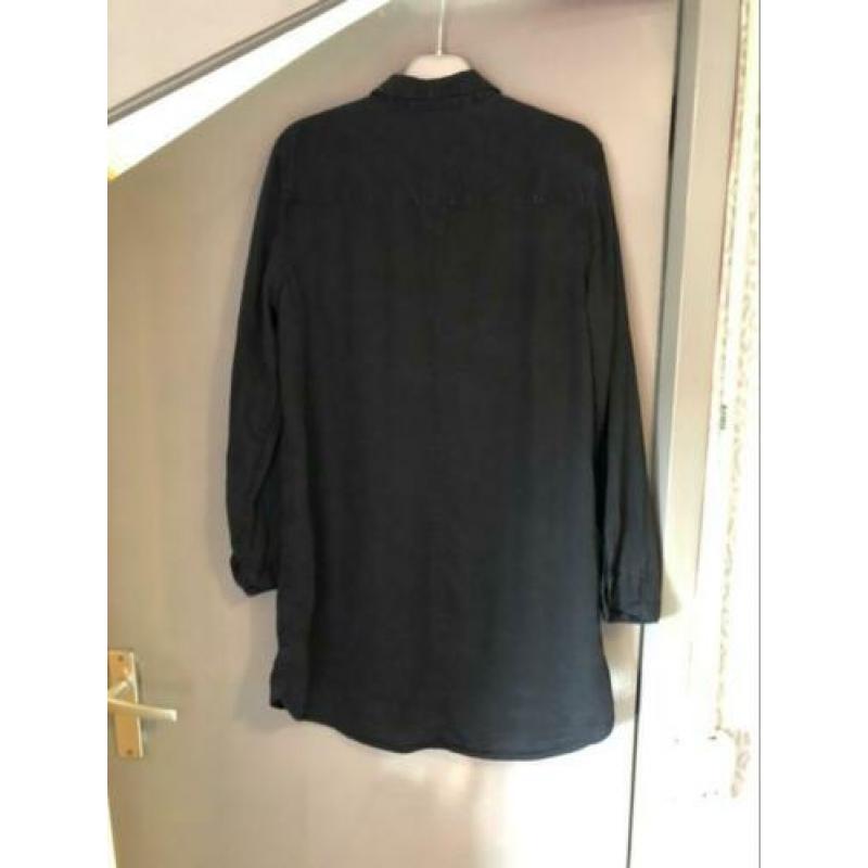 Zwarte blouse jurk