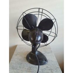 Antieke Industriële Metalen ventilator R&M Banner