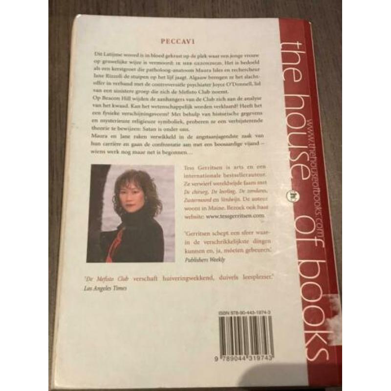 Diverse titels van Tess Gerritsen