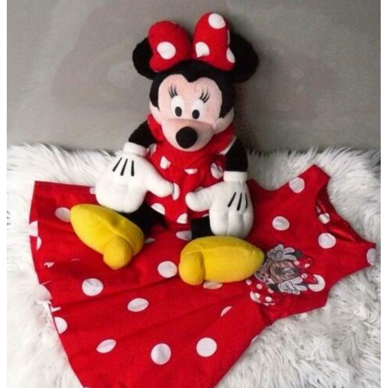 Disneyland Parijs Minnie Mouse Jurk 110 verkleed carnaval &