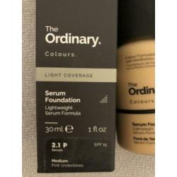 *NIEUW IN DOOSJE* THE ORDINARY Serum Foundation 2.1P