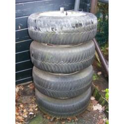 Vredestein winterbanden met aluminium velgen