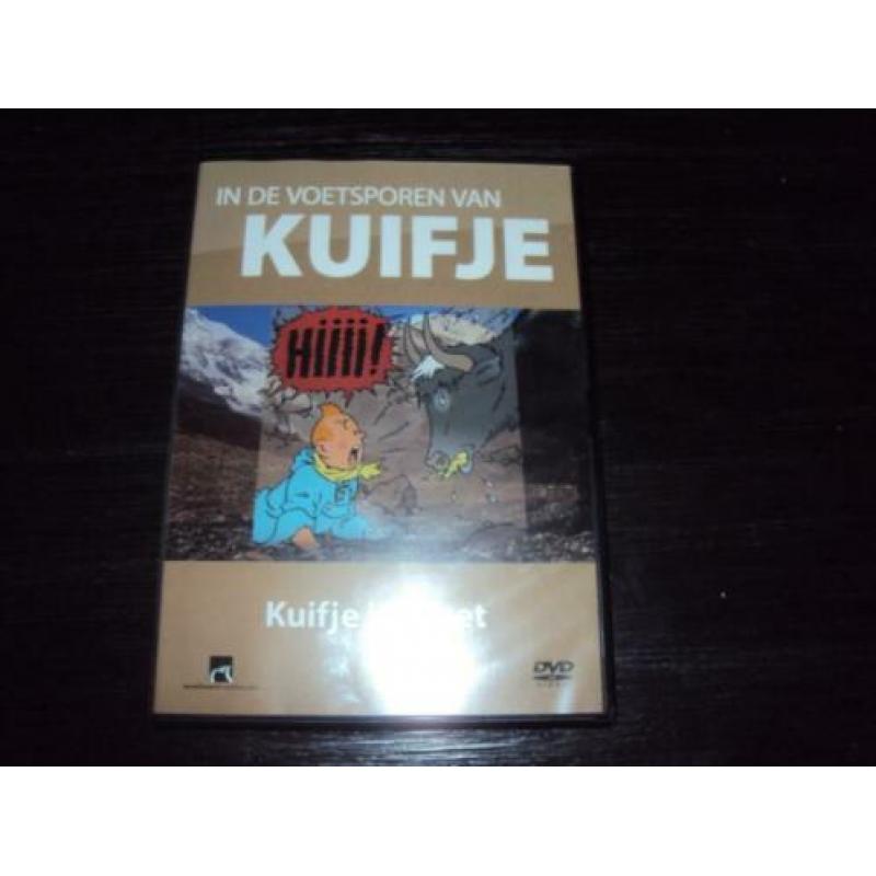 Z.g.a.n DVD Box met 5 Kuifje Films
