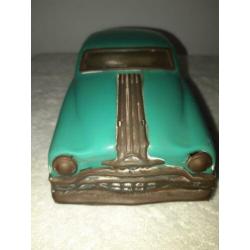 Amerikaanse Oldtimer groen met Frictiemotor
