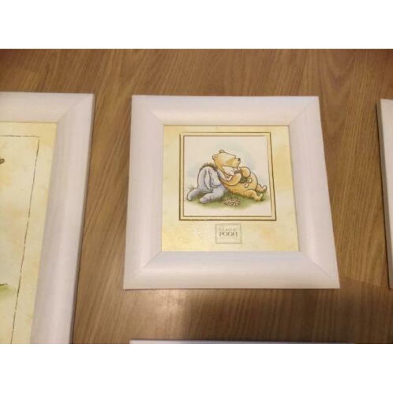 5x schilderij classic winnie the pooh