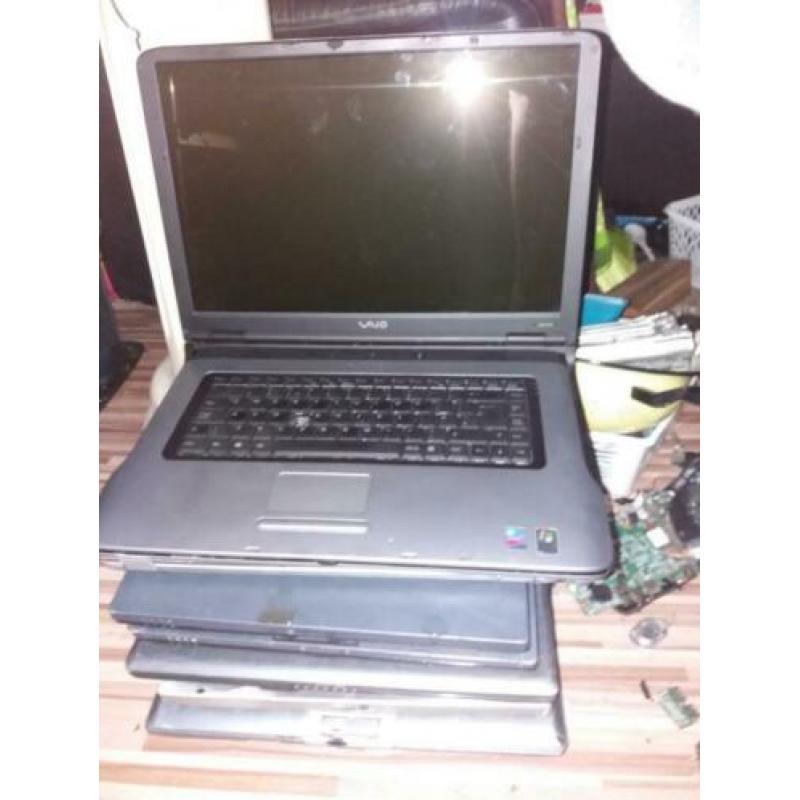 10 laptops voor onderdelen computer parts pc laptop 10 x