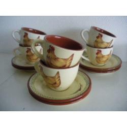 Jet Cluck Cluck servies