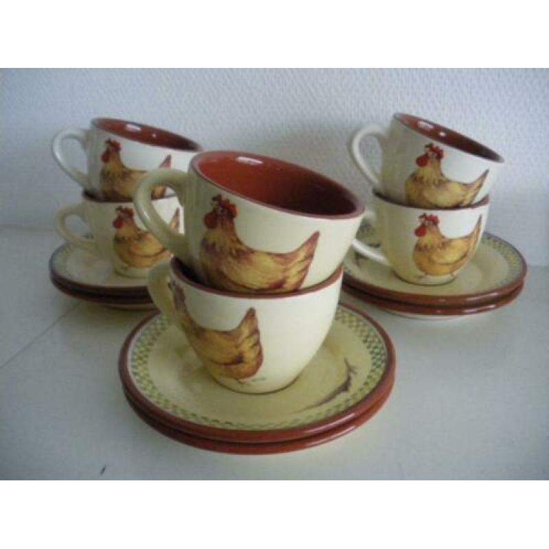 Jet Cluck Cluck servies