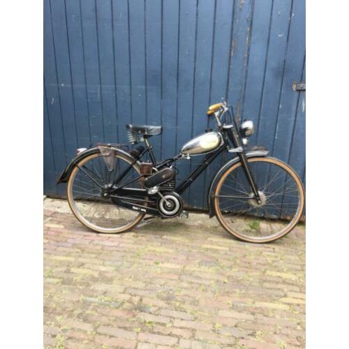 Oldtimer bromfiets Bianchi Aquilotto jaren 50