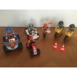 PLAYMOBIL RACETEAM 4229, 4932 ea