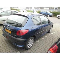 Peugeot 206 1.4 X-line 3D 2005 Blauw