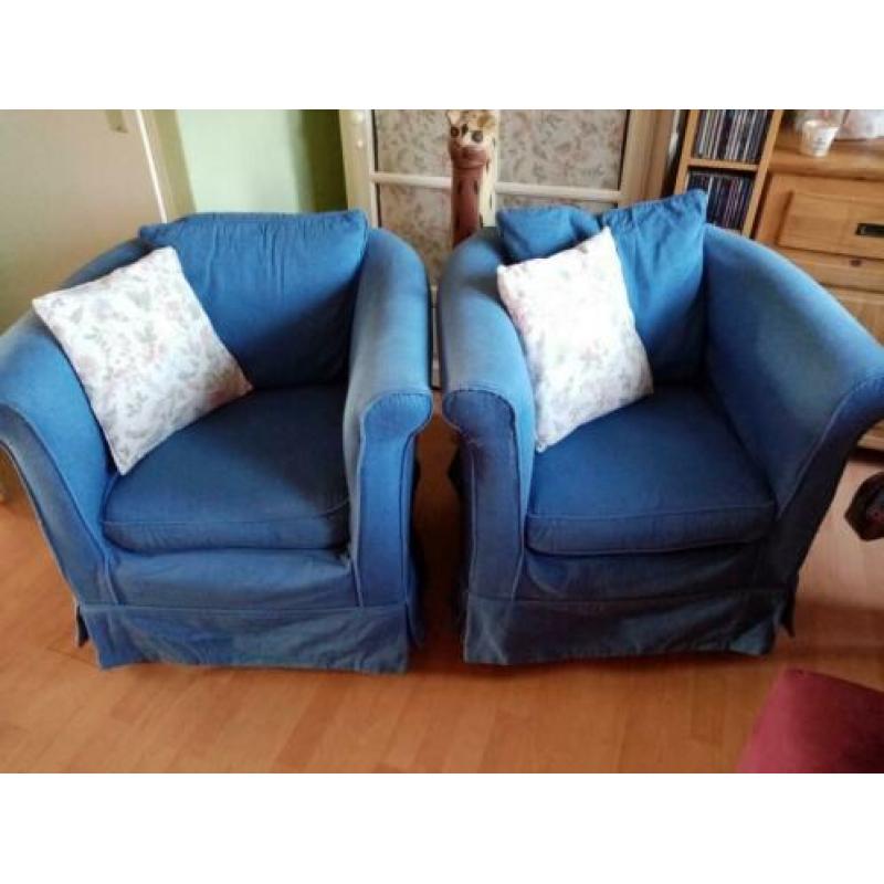 Laura Ashley fauteuils,