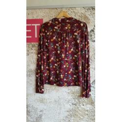 Nieuwe strik blouse van King Louie maat M = 36/38